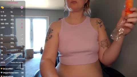 Snapshot of spoildkat chatting on 02.28.25 Blaze online show from 02.28.25