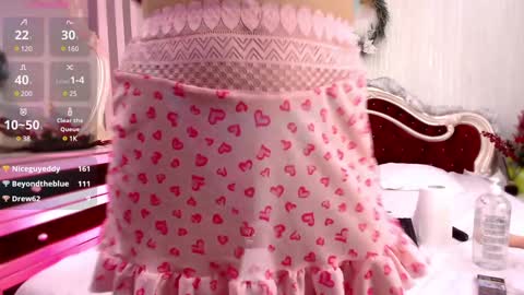 Snapshot of stacylight chatting on 01.07.25 Stacy online show from 01.07.25