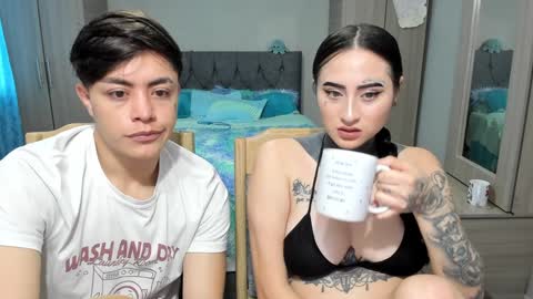 Snapshot of steban_and_kim chatting on 02.07.25 steban and kim online show from 02.07.25