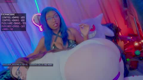 Succubus RoseMilk online show from 01.25.25