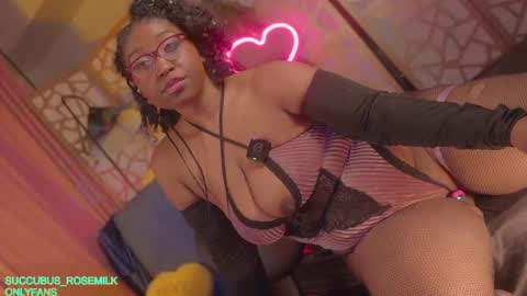 Succubus RoseMilk online show from 02.14.26