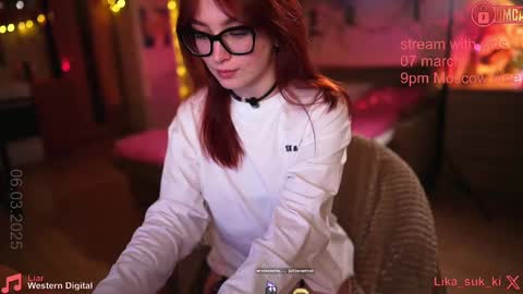 Lika ginger  Jessy blond   online show from 03.06.25