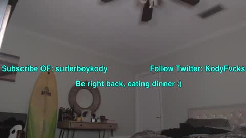 Snapshot of surferboykody chatting on 01.19.25 surferboykody online show from 01.19.25