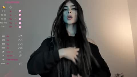 Snapshot of sweetest_bella chatting on 02.09.25 Bella online show from 02.09.25