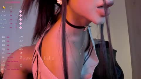 Snapshot of sweetest_bella chatting on 09.19.25 Bella online show from 09.19.25