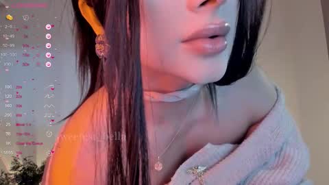 Snapshot of sweetest_bella chatting on 10.22.25 Bella online show from 10.22.25