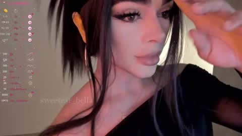 Snapshot of sweetest_bella chatting on 12.16.25 Bella online show from 12.16.25