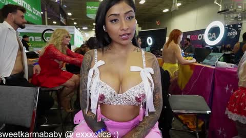 Snapshot of sweetkarmababy chatting on 12.07.24 Karma Sutra sweetkarmababy online show from 12.07.24