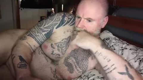 Snapshot of tattooeddilf01 chatting on 12.31.24 Tattooeddilf 01 online show from 12.31.24