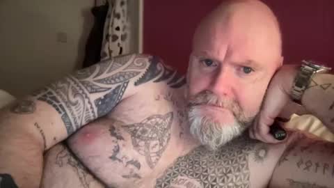 Snapshot of tattooeddilf01 chatting on 01.15.25 Tattooeddilf 01 online show from 01.15.25