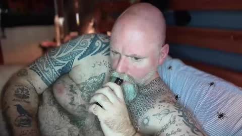 Snapshot of tattooeddilf01 chatting on 09.15.25 Tattooeddilf 01 online show from 09.15.25