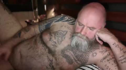 Snapshot of tattooeddilf01 chatting on 10.07.25 Tattooeddilf 01 online show from 10.07.25