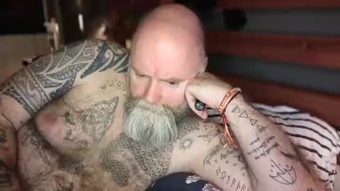 Snapshot of tattooeddilf01 chatting on 10.12.25 Tattooeddilf 01 online show from 10.12.25