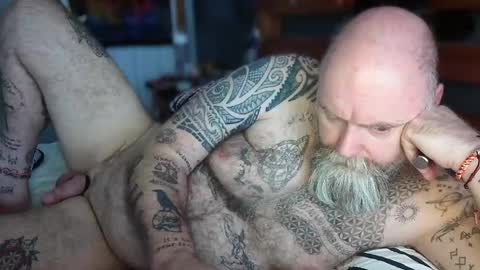 Snapshot of tattooeddilf01 chatting on 10.13.25 Tattooeddilf 01 online show from 10.13.25