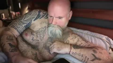 Snapshot of tattooeddilf01 chatting on 10.23.25 Tattooeddilf 01 online show from 10.23.25