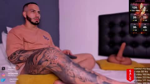 Teo Ferrer online show from 09.13.25