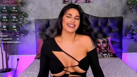 Snapshot of the_arabian_princess chatting on 02.14.25 Aisha online show from 02.14.25