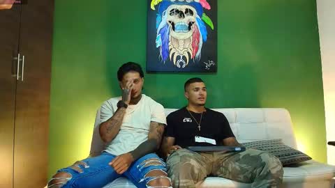 Snapshot of the_golden_boys chatting on 11.05.25 SCOTT THEO KAMERON GENDERSON online show from 11.05.25