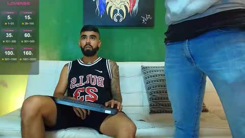 Snapshot of the_golden_boys chatting on 11.14.25 SCOTT THEO KAMERON GENDERSON online show from 11.14.25