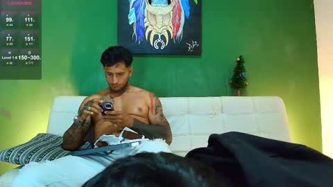 Snapshot of the_golden_boys chatting on 11.22.25 SCOTT THEO KAMERON GENDERSON online show from 11.22.25