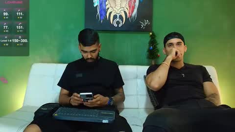 Snapshot of the_golden_boys chatting on 11.27.25 SCOTT THEO KAMERON GENDERSON online show from 11.27.25