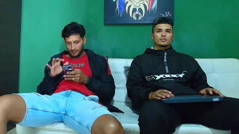 Snapshot of the_golden_boys chatting on 11.29.25 SCOTT THEO KAMERON GENDERSON online show from 11.29.25