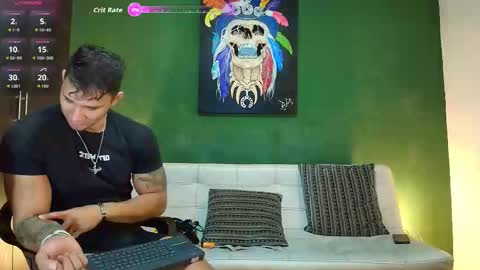 Snapshot of the_golden_boys chatting on 01.09.26 SCOTT THEO KAMERON GENDERSON online show from 01.09.26