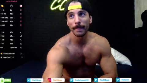 Snapshot of theccboysxxx chatting on 09.27.25 The CC Boys Travis Connor Paul Codi online show from 09.27.25