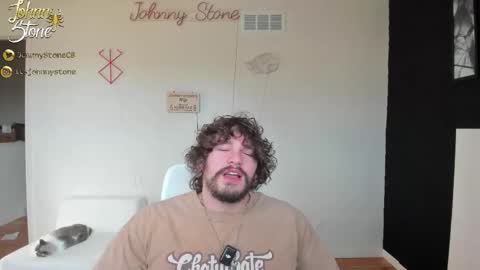 Snapshot of thejohnnystone chatting on 12.20.25 Johnny Stone online show from 12.20.25