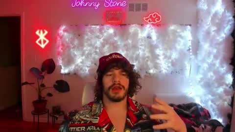 Snapshot of thejohnnystone chatting on 03.22.26 Johnny Stone online show from 03.22.26