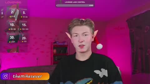 Snapshot of themikesever chatting on 12.07.24 Sever online show from 12.07.24