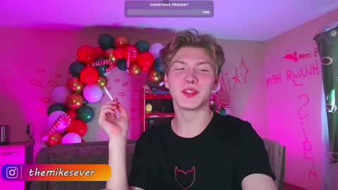 Snapshot of themikesever chatting on 12.16.24 Sever online show from 12.16.24