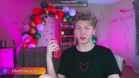 Snapshot of themikesever chatting on 12.18.24 Sever online show from 12.18.24