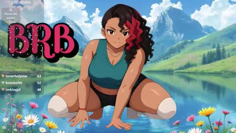 Snapshot of tiffany_glow_ chatting on 10.10.25 Tiffany online show from 10.10.25