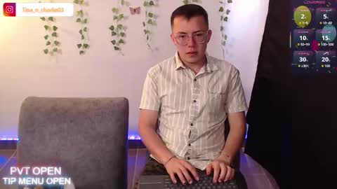 Snapshot of tina_n_charlie chatting on 05.18.26 Tina N Charlie online show from 05.18.26