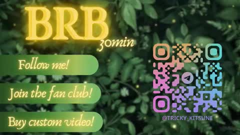 trickykitsune online show from 02.22.26