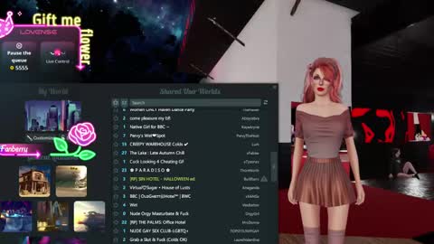 Snapshot of valentia_vickers chatting on 10.21.25 Valentia online show from 10.21.25