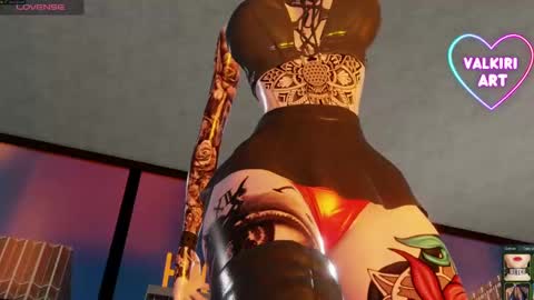 Snapshot of valkiriart chatting on 01.16.25 valkiriart online show from 01.16.25