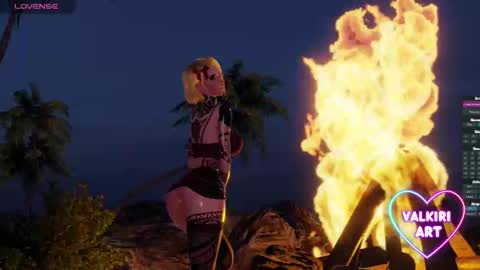 Snapshot of valkiriart chatting on 01.19.25 valkiriart online show from 01.19.25