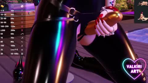 Snapshot of valkiriart chatting on 02.03.25 valkiriart online show from 02.03.25