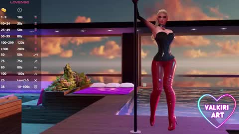 Snapshot of valkiriart chatting on 02.03.25 valkiriart online show from 02.03.25