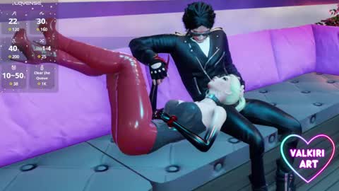 Snapshot of valkiriart chatting on 02.04.25 valkiriart online show from 02.04.25