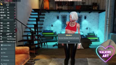 Snapshot of valkiriart chatting on 02.15.25 valkiriart online show from 02.15.25