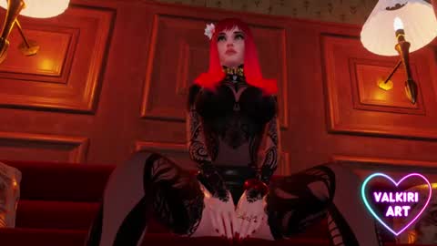 Snapshot of valkiriart chatting on 02.16.25 valkiriart online show from 02.16.25