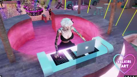 Snapshot of valkiriart chatting on 02.23.25 valkiriart online show from 02.23.25