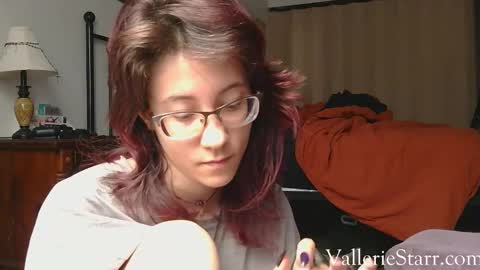 Snapshot of valleriestarr chatting on 10.28.25 Vallerie Starr online show from 10.28.25