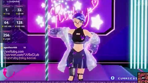 Snapshot of vexruby chatting on 02.08.26 Vex Ruby online show from 02.08.26