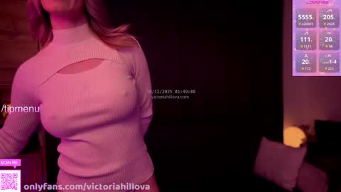 Victoria Hillova online show from 12.18.25