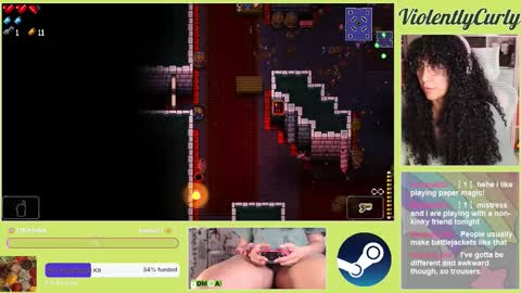 Curly the Coin Operated Toy online show from 02.13.26