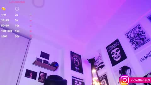 Snapshot of violettlane chatting on 01.17.25 Violeta online show from 01.17.25